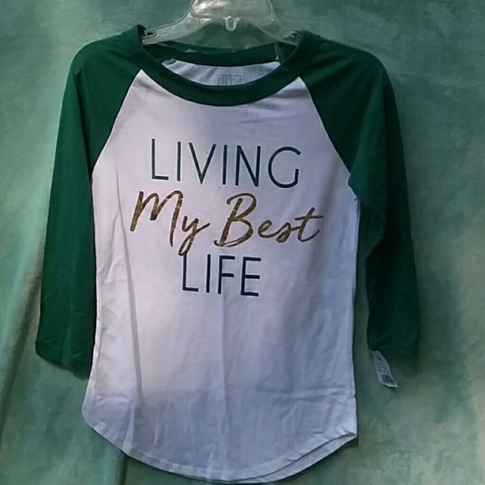 NWT three-quarter length sleeve t-shirt